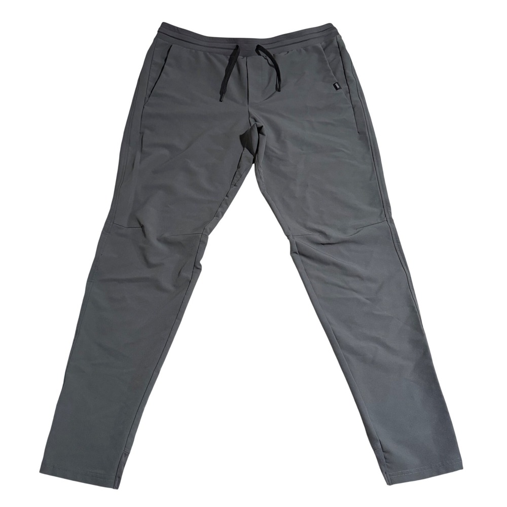 UNRL Performance Pants Mens XL Charcoal Gray Tapered Jogger Stretch Trousers
